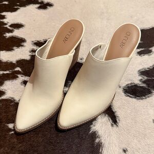 Abound Women's Cream Mules